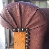 3 Charles Bernel armchairs