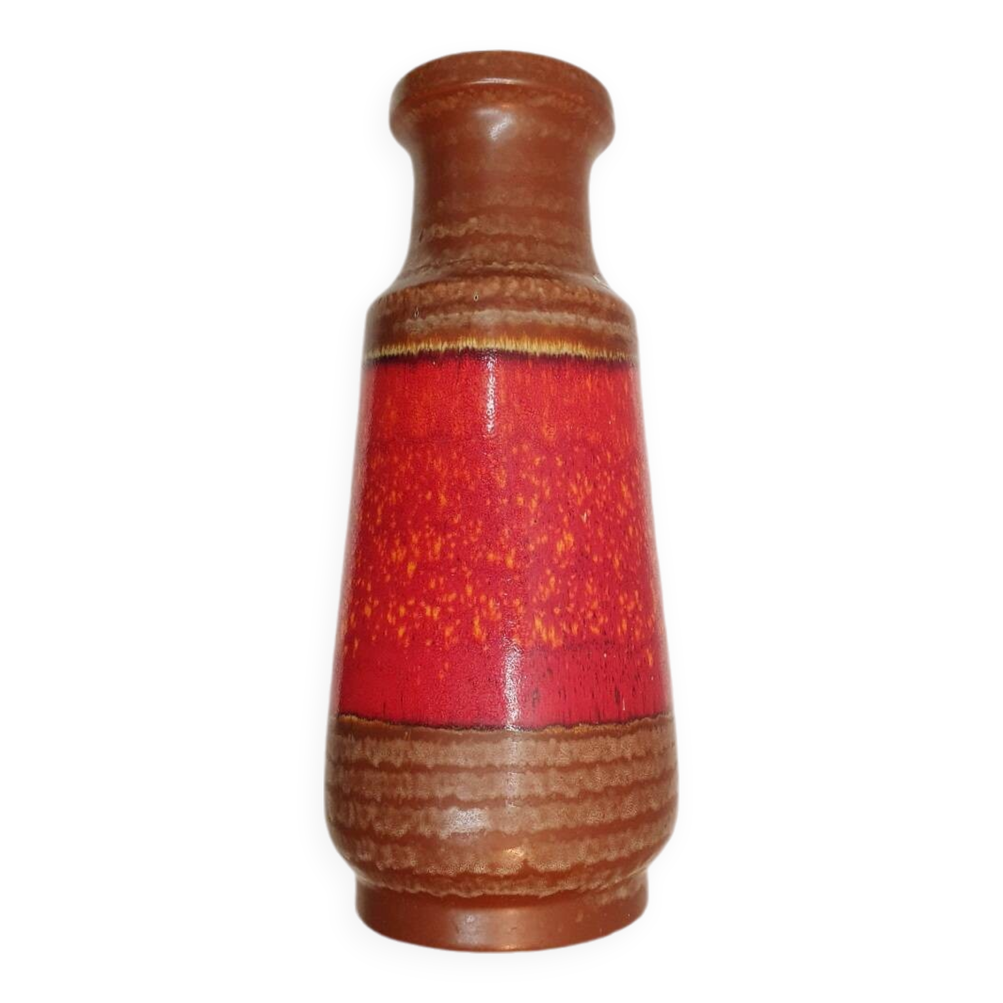 Large German ceramic vase, Fat-Lava, SCHEURICH