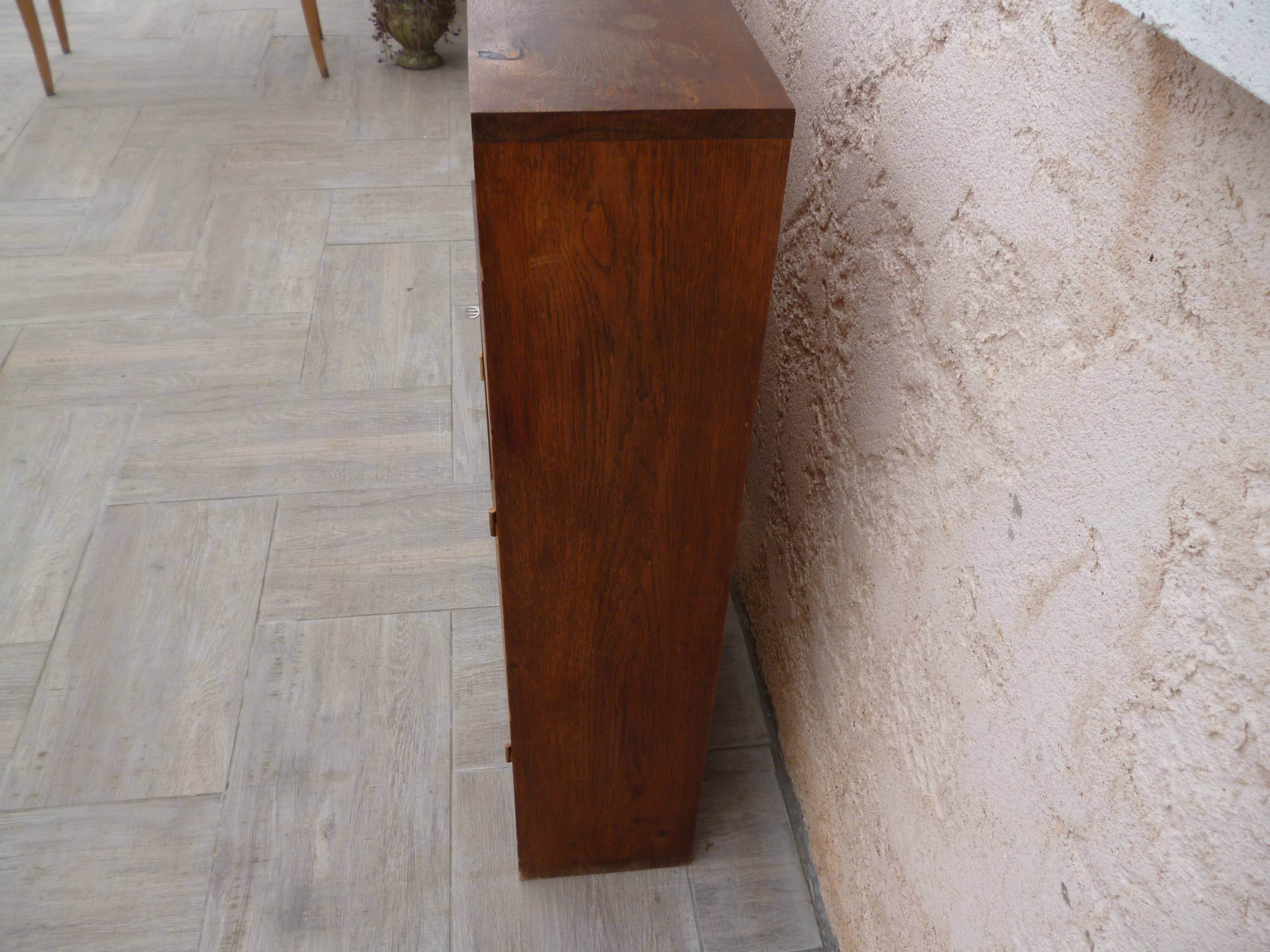 Art Deco massive antique console furniture