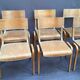 Suite de 6 chaises - années 80