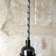Blue metal workshop suspension