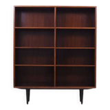 Mahogany bookcase, Danish design, 1970s, production: Omann Jun