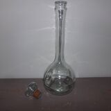 Glass bottle with its cap