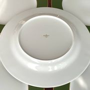 Bernardaud 6 large Limoges porcelain presentation plates
