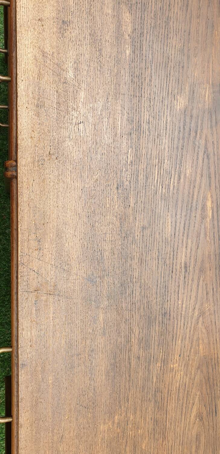 Oak desk from the 50s/60s