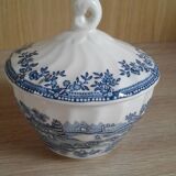Earthenware sugar bowl