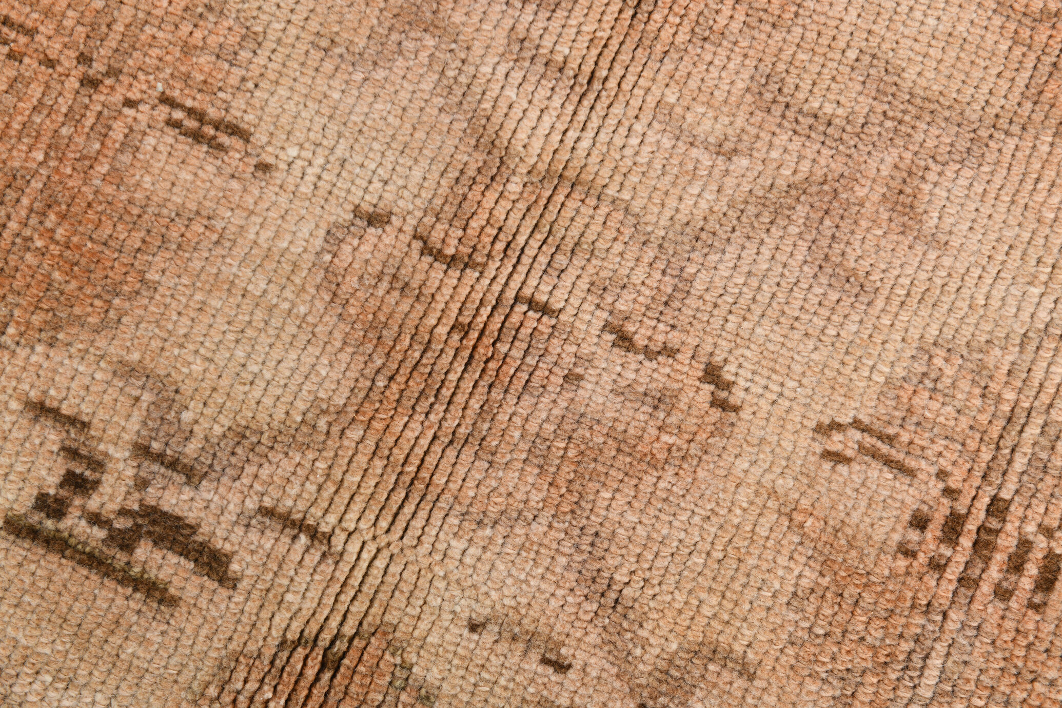 Brown beige vintage rug 325x218cm