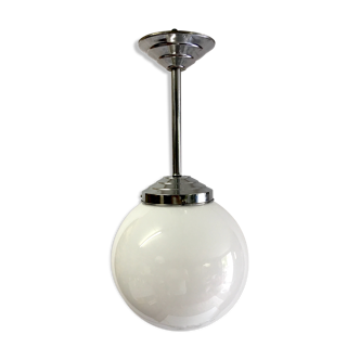 Suspension globe opaline (MM) – mid. XXème