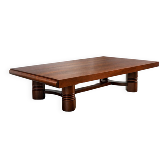 Art Deco coffee table by Charles Dudouyt, 1940.