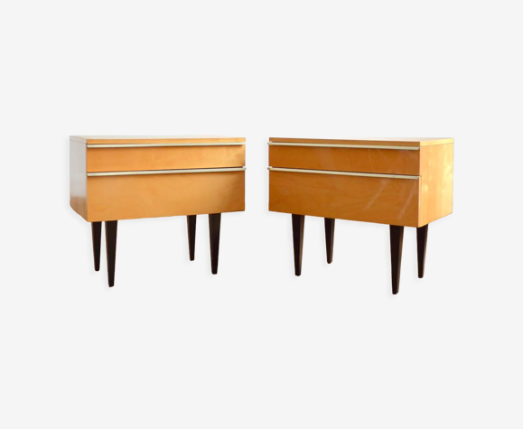 Paire de chevets vintage 1960s