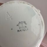 Broc vase in vintage Badonviller earthenware