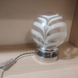 Carlo Nelson glassware as a table lamp