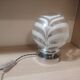 Carlo Nelson glassware as a table lamp