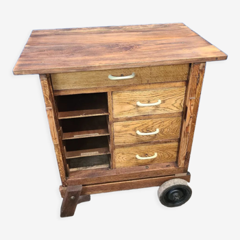Meuble de métier vers 1950