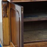 Antique English wooden bookshelf/secretaire from the 19th century