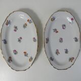 2 Limoges porcelain raviers