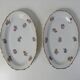 2 Limoges porcelain raviers