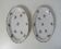 2 Limoges porcelain raviers
