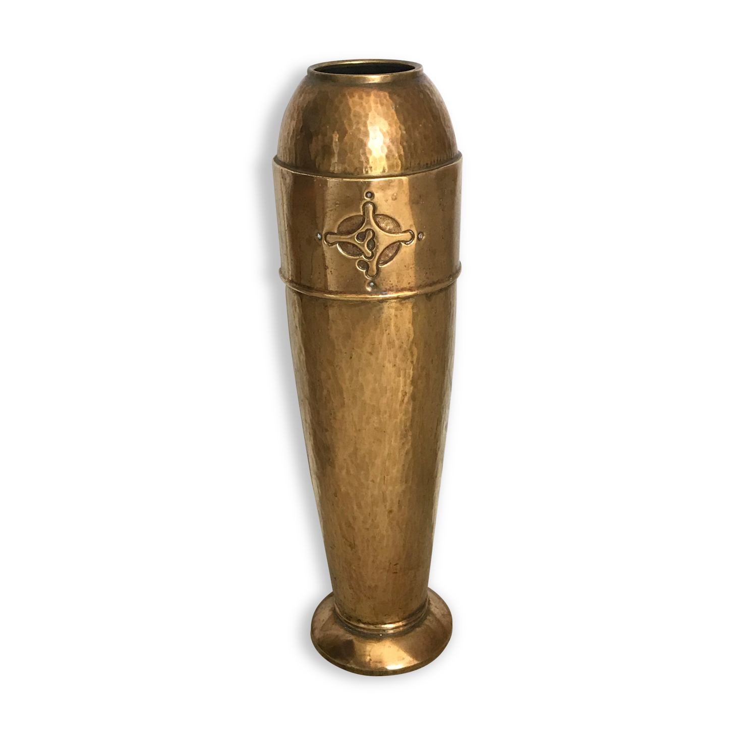 Early 20th century brass umbrella holder
