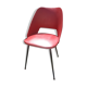 Vintage cocktail barrel-shaped chair
