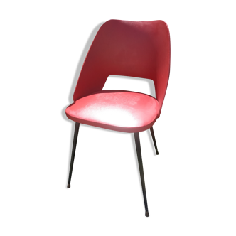 Chaise vintage cocktail forme tonneau