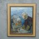Einar Emland, Swedish painting, 1960s, Oil on canvas, Framed