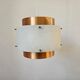Rare Midcentury Pendant in style of Jo Hammerborg, Denmark, 1970s