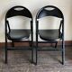 Paire de chaises pliantes Thonet 751 Bauhaus en bois courbé