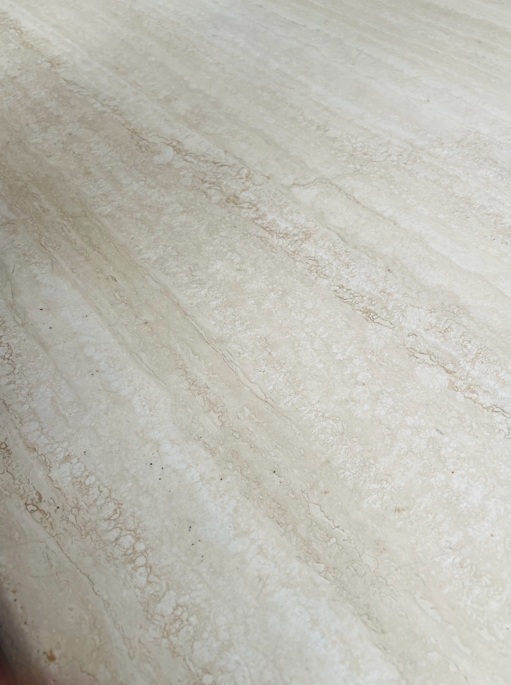 Vintage Italian Travertine Coffee Table