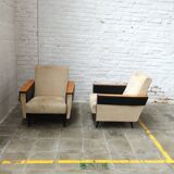 Set of 2  Yugoslavian armchairs