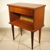 Bedside table feet spindles