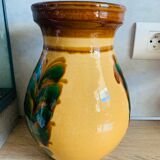 Savoyard vase in glazed ceramic
