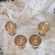 Silver-plated egg cups