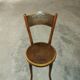 Chaise de bistrot art nouveau
