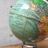 World map base aluminum