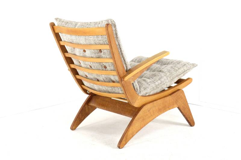 Jan den Drijver for De Stijl Den Haag armchair - early dutch design mid mod