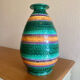 Ceramic vase from the 60s in the style of Bitossi.