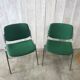 Pair of DSC 106 chairs by Giancarlo Piretti for Castelli