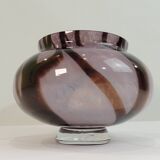 Vase verre souflé /Vase en verre en style antique de Murano