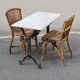 Ancienne table bistrot