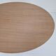 Large Oval Dining Table in Oak by Pierre Paulin for Artifort, 2018