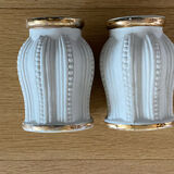 Pair of photophores manufacture La couleuvre