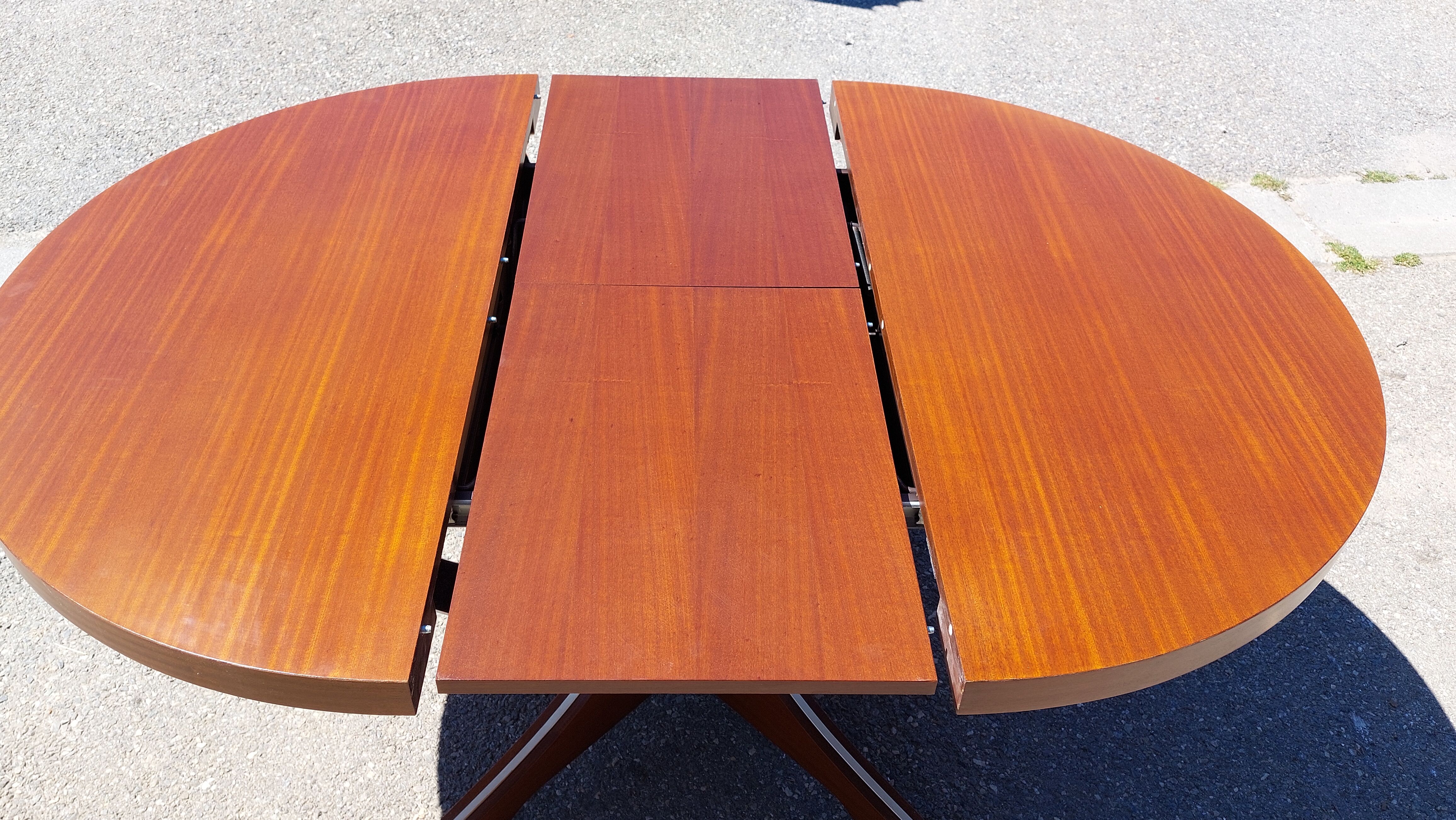 Vintage Scandinavian extendable dining table - 1960s