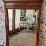 Miroir en noyer