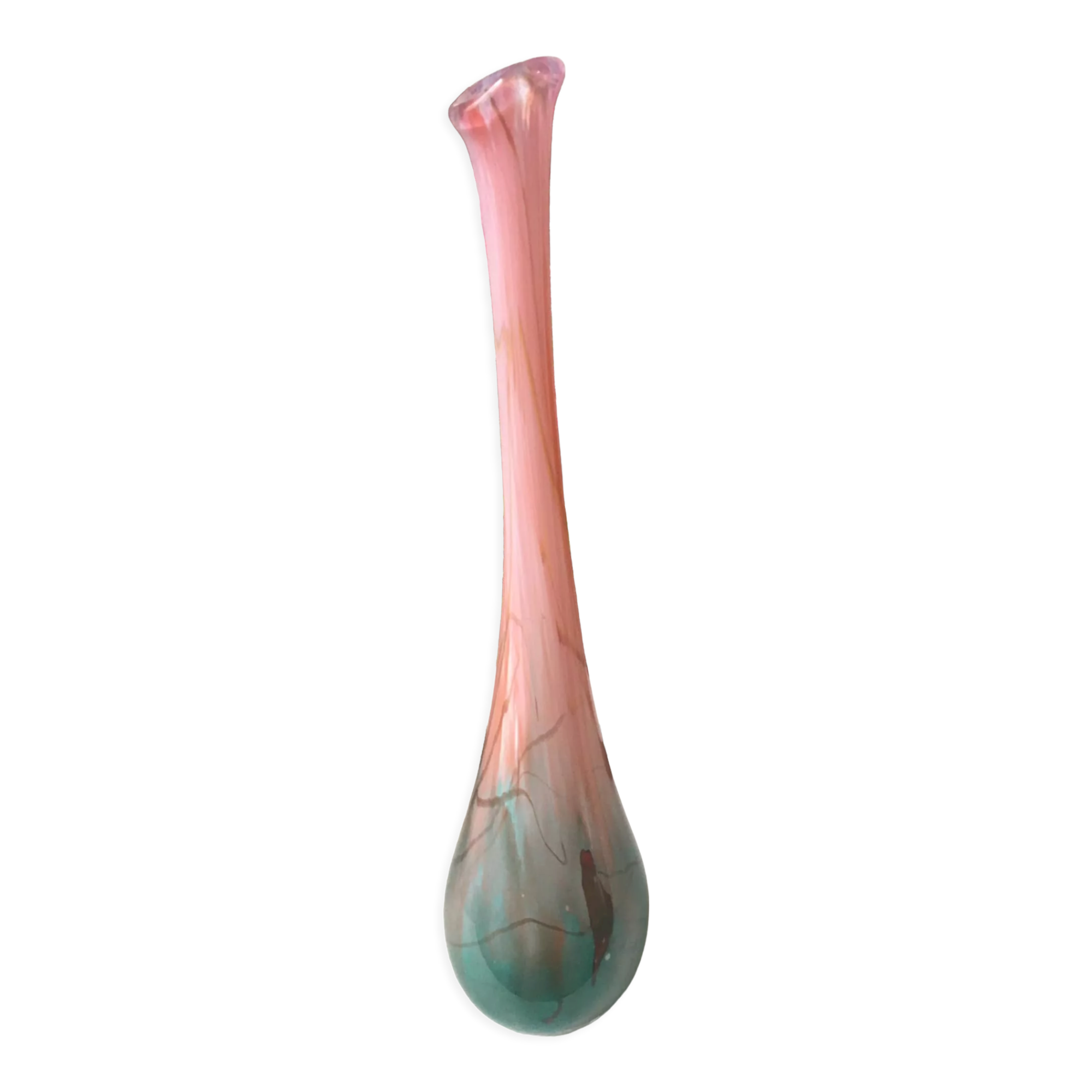 Blown glass soliflora. Very nice color gradient.