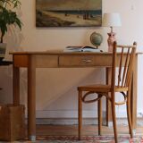 Light wood kitchen or office table, 1930s-40s