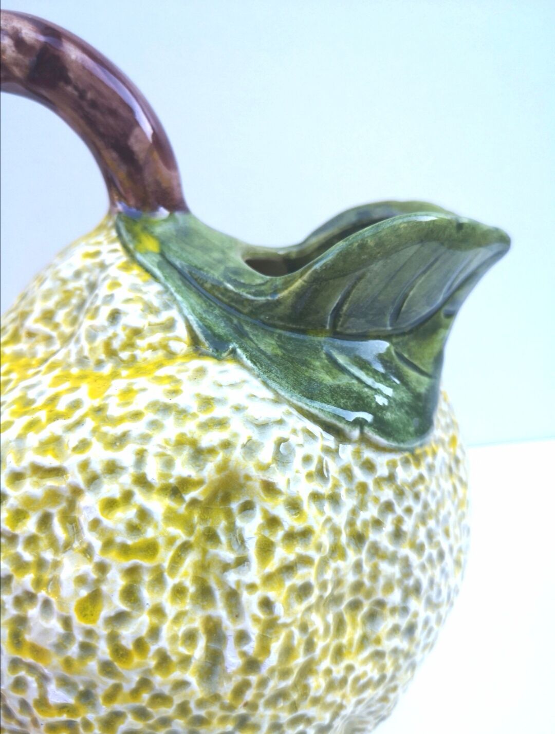 Vintage pitcher citrus slurry