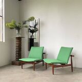 Pair of Finn Juhl Armchair model “Japan” France & Son