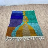 Colorful Moroccan wool rug 250cm x 150cm