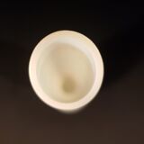 White opaline soliflore vase